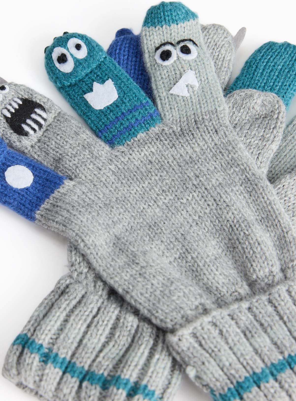 Monster Finger Puppet Gloves 6-9 years - Image 2